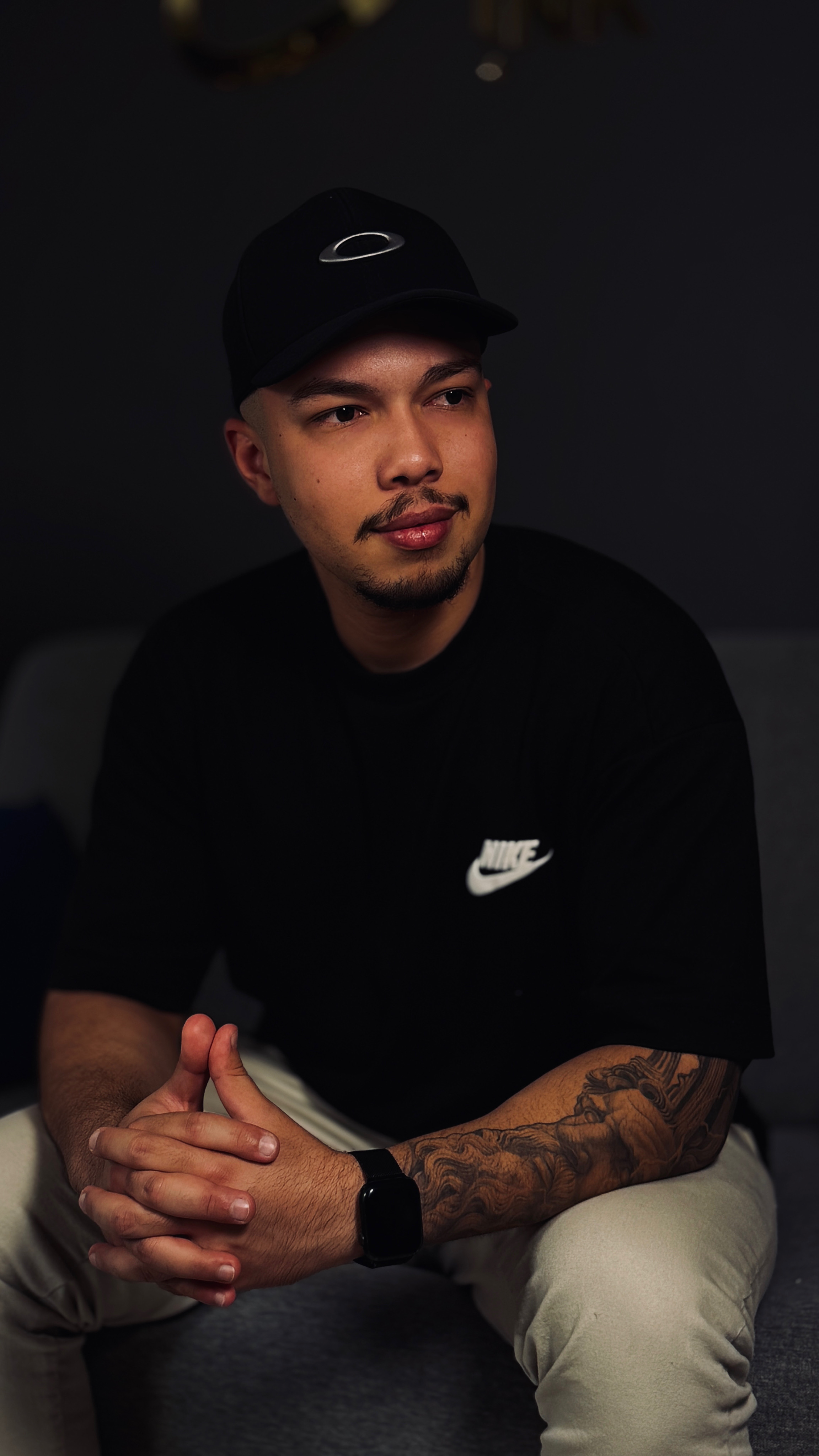Matheus Carmanini no estúdio